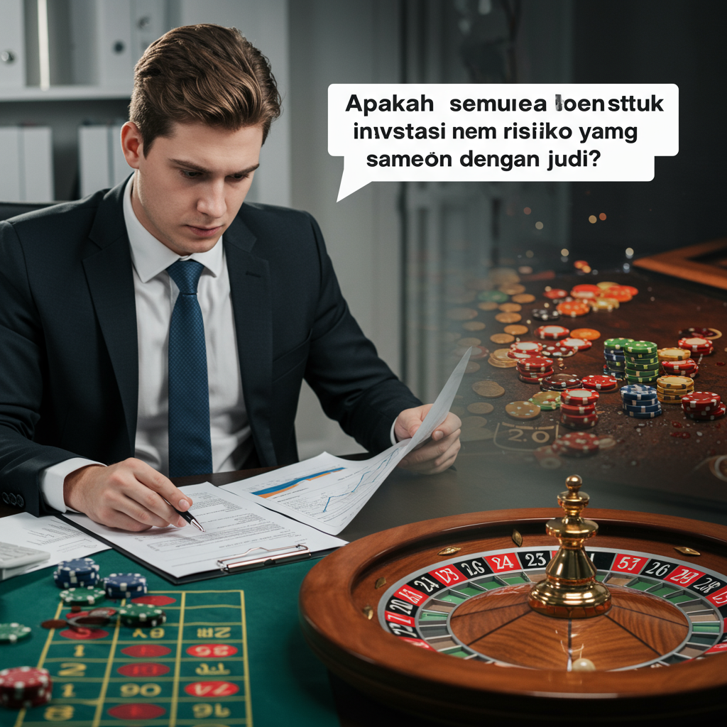 Apakah Semua Bentuk Investasi Memiliki Risiko Yang Sama Dengan Judi?