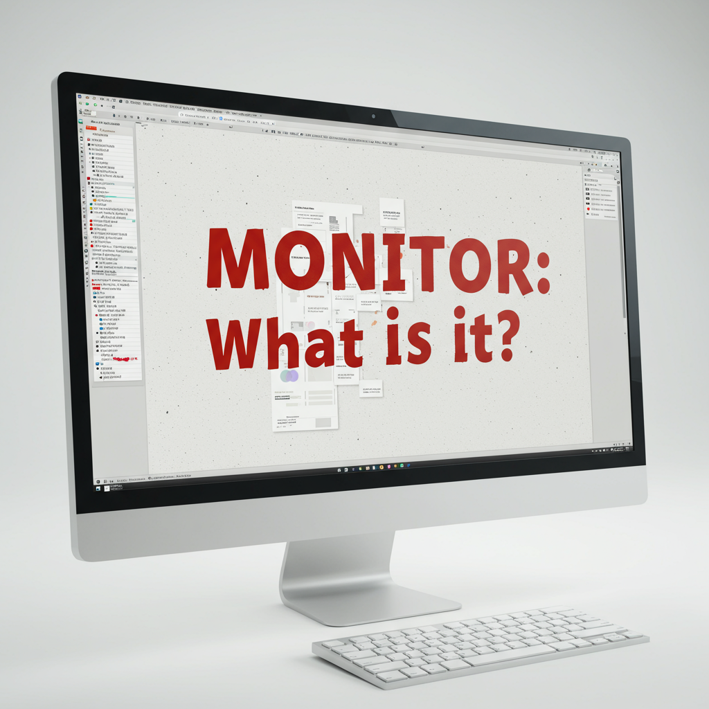 Apa Itu MONITOR Sebenarnya?