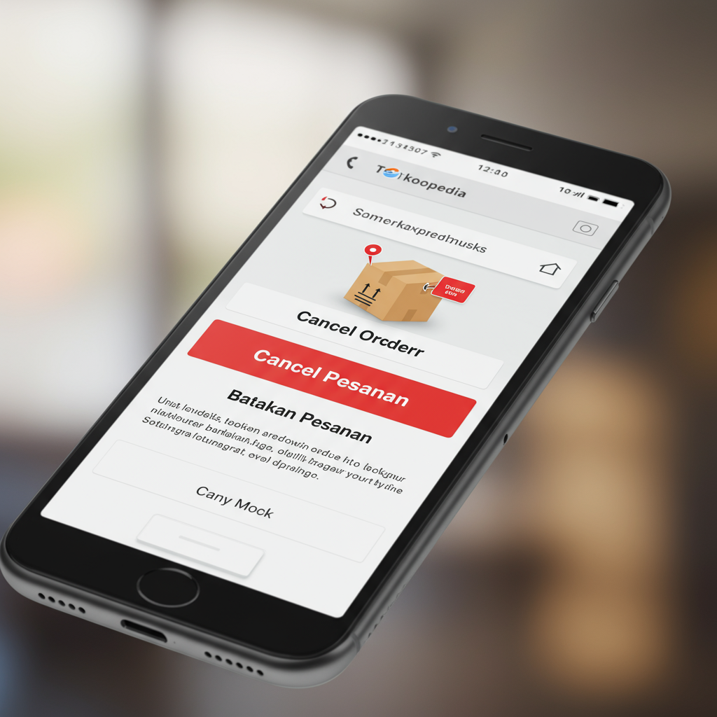 Cara Membatalkan Paket Dari Tokopedia