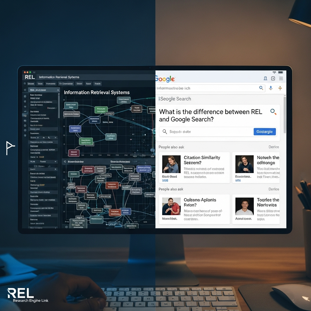 Apa bedanya REL dengan pencarian di Google?