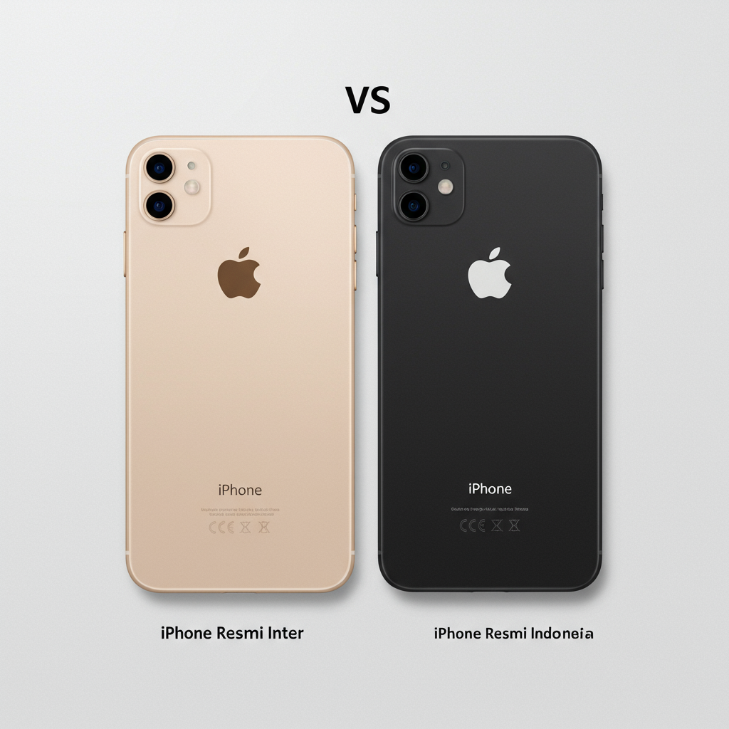 Apa bedanya “iPhone Ex Inter” dan “iPhone Resmi Indonesia