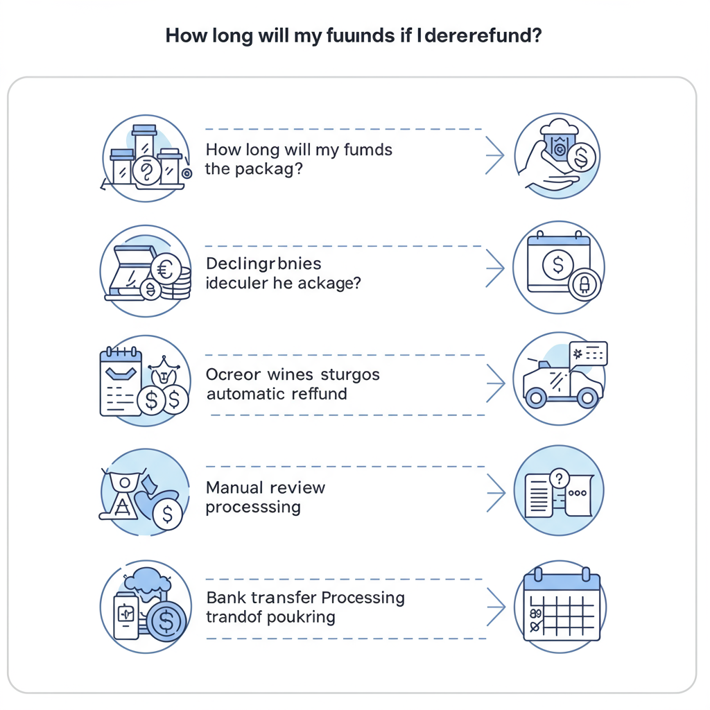 Berapa Lama Dana Saya Akan Kembali Jika Saya Menolak Paket?
