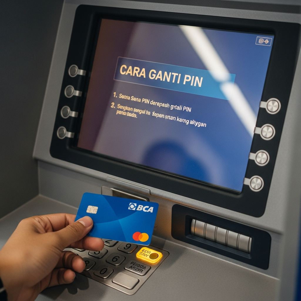 Cara Ganti Pin Bank BCA