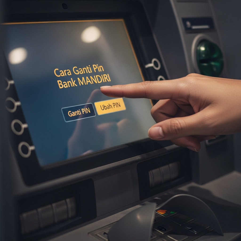 Cara Ganti Pin Bank Mandiri