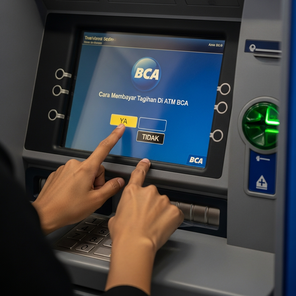 Cara Memabayar Tagihan Di ATM BCA