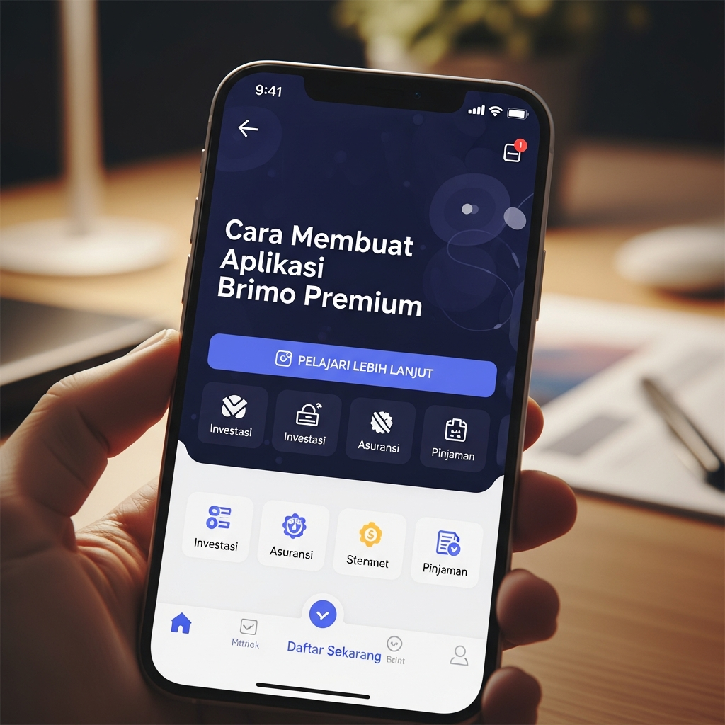 Cara Membuat Aplikasi Brimo Premium