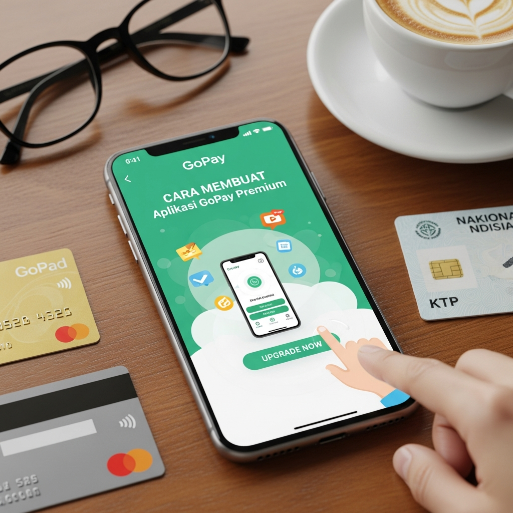 Cara Membuat Aplikasi Gopay Premium