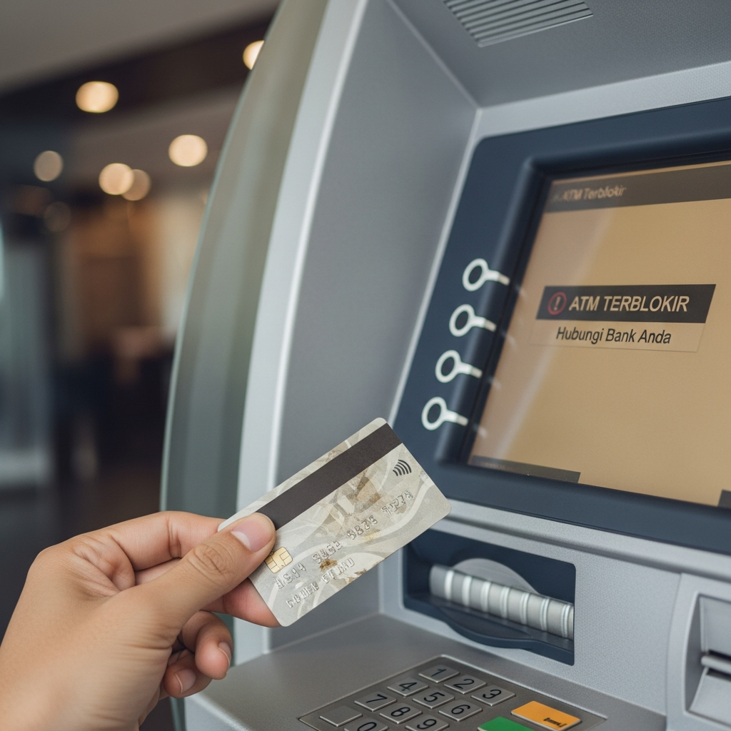 Cara Mengatasi ATM Ke Blokir