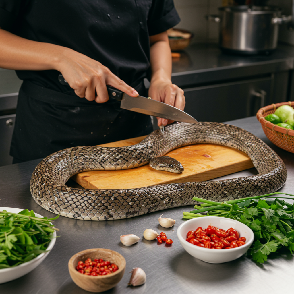 Cara Memasak Daging Ular Apa Saja Bumbunya