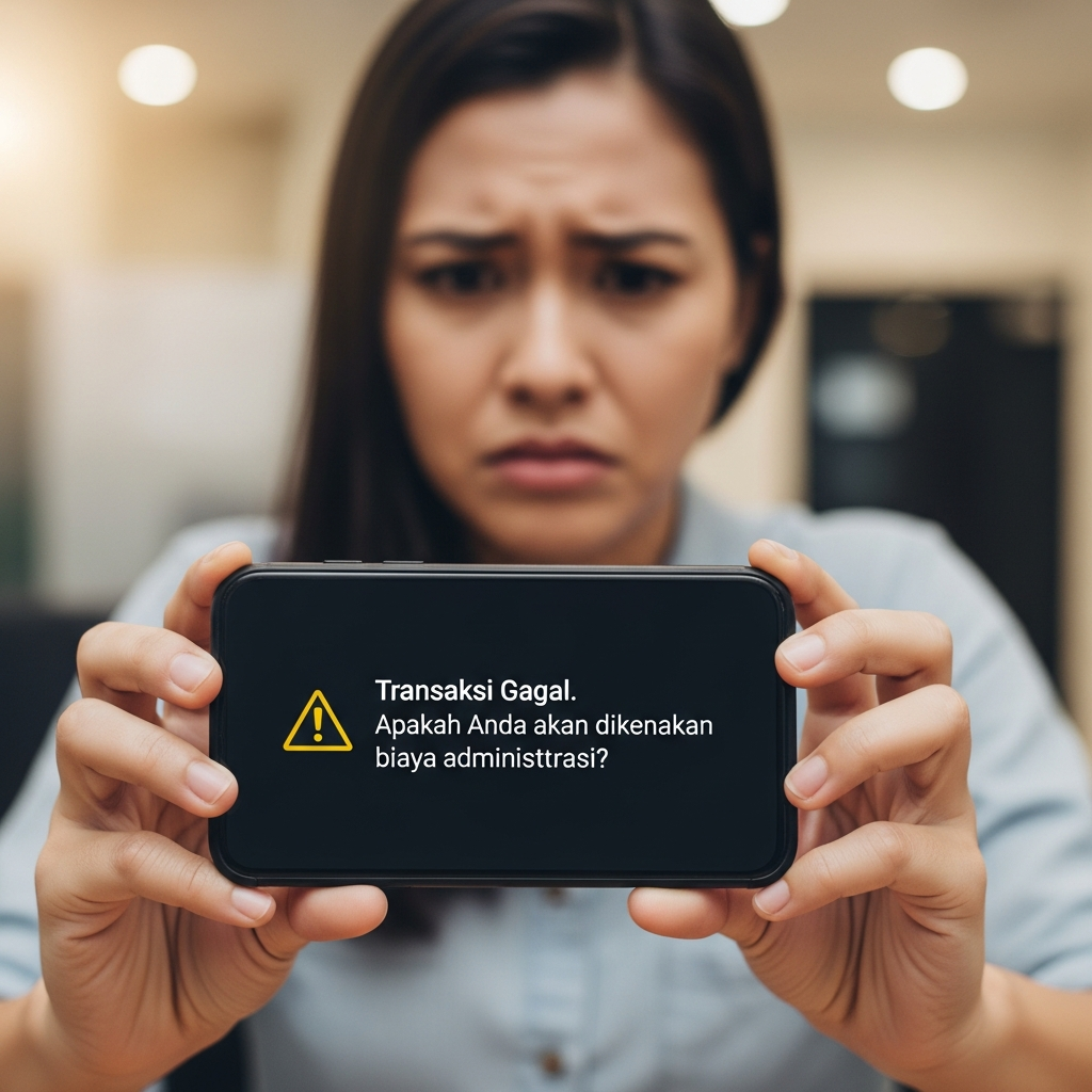 Transaksi Saya Gagal, Apakah Saya Akan Dikenakan Biaya Administrasi?