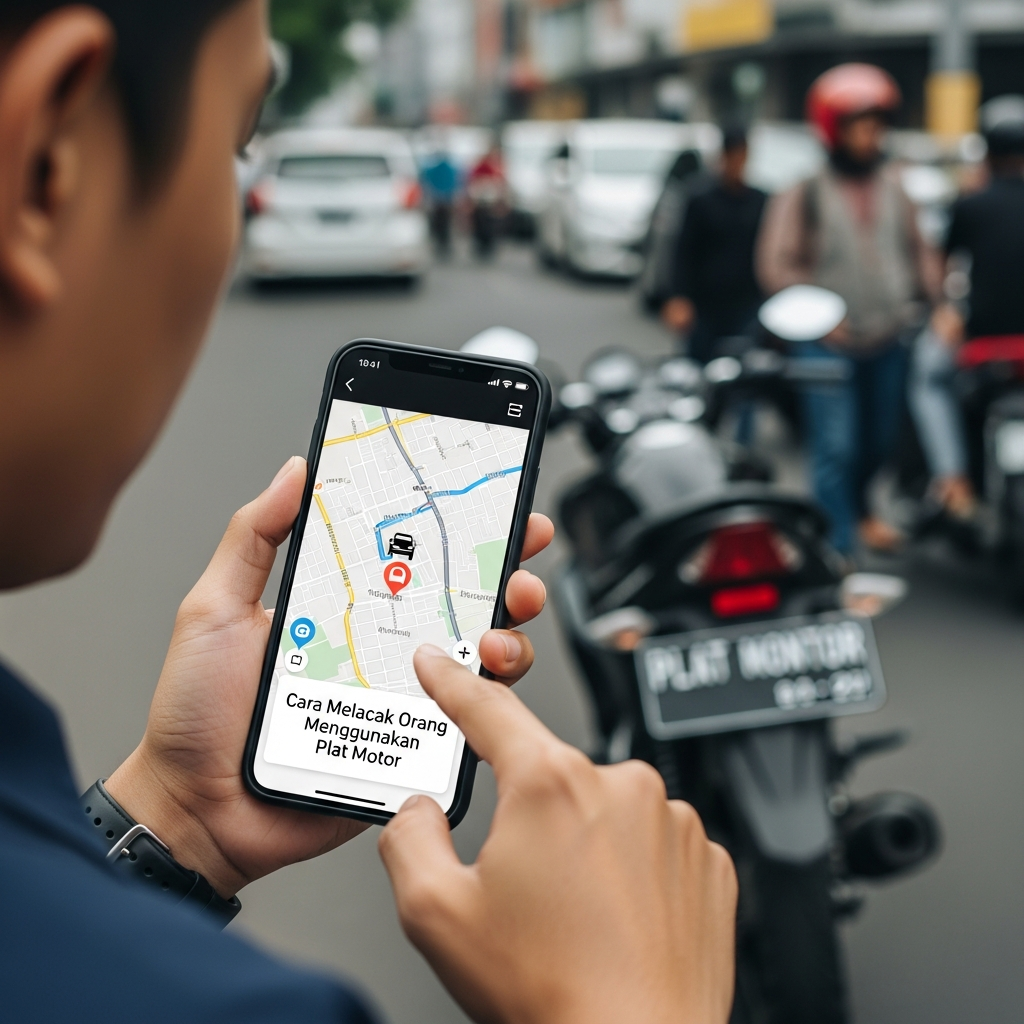 Cara Melacak Orang Menggunakan Plat Montor