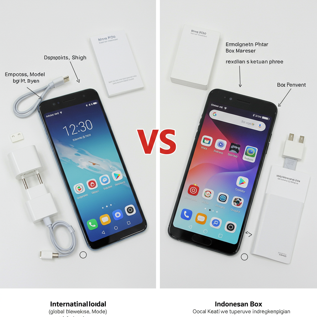 Perbedan Hp Iphone Inter Dan Ibox