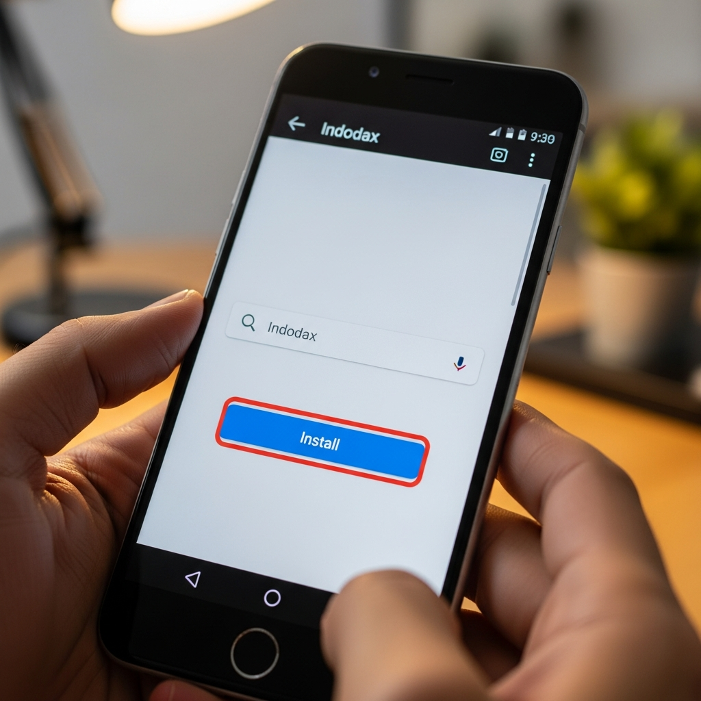 Cara Dowload Indodax