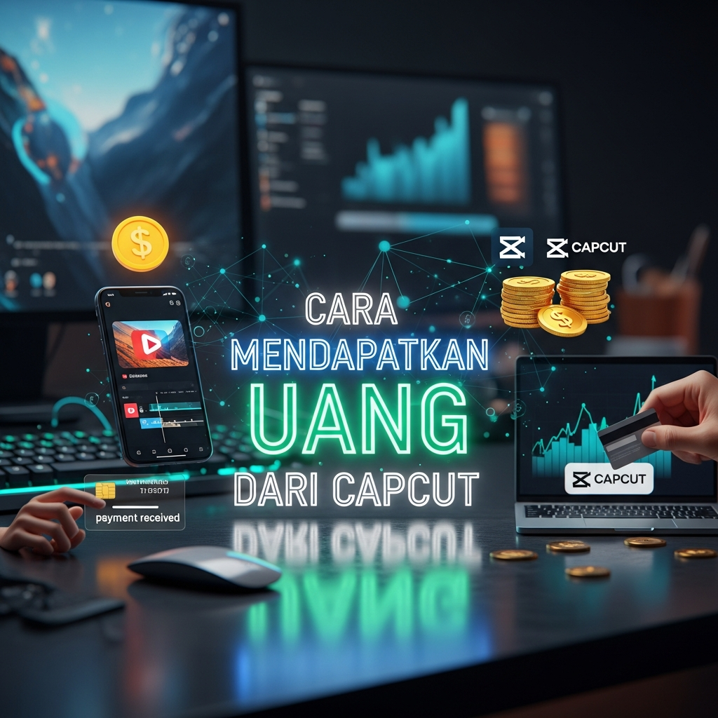 Cara Mendapatkan Uang Dari Capcut