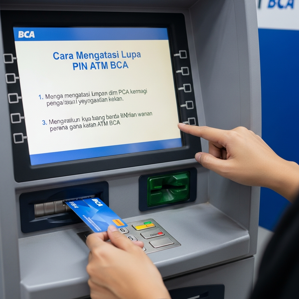 Cara Mengatasi Lupa Pin Di ATM BCA