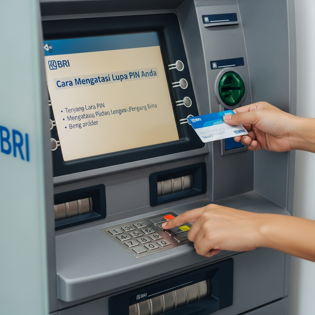 Cara Mengatasi Lupa Pin Di ATM BRI