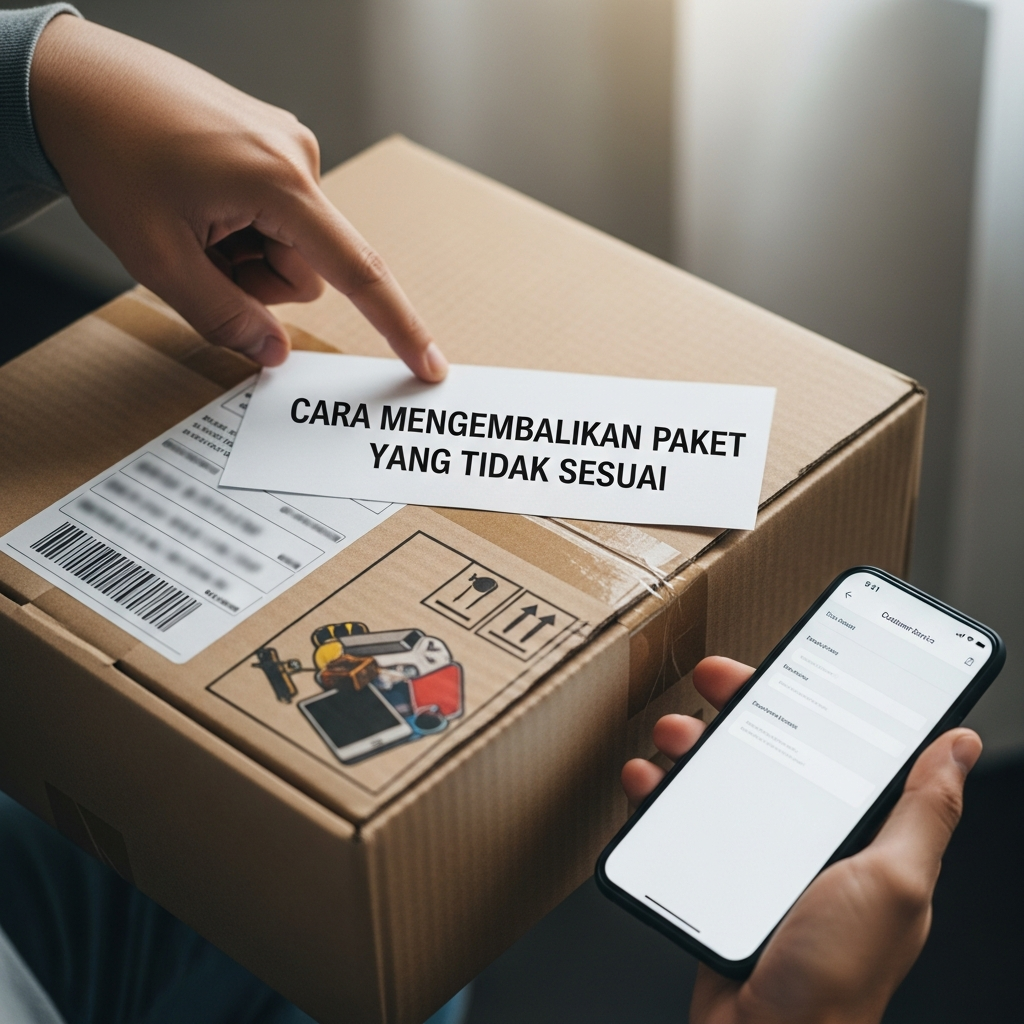 Cara Mengembalikan Paket Yang Tidak Sesuia