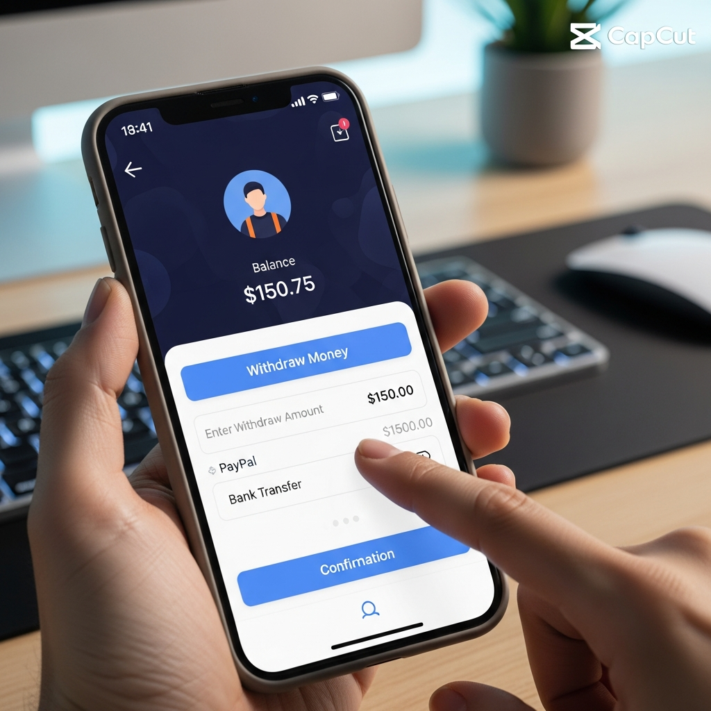 Cara Withdraw Uang Dari Capcut