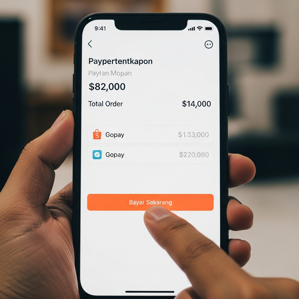 Cara Membayar Paket Shope Dengan Gopay