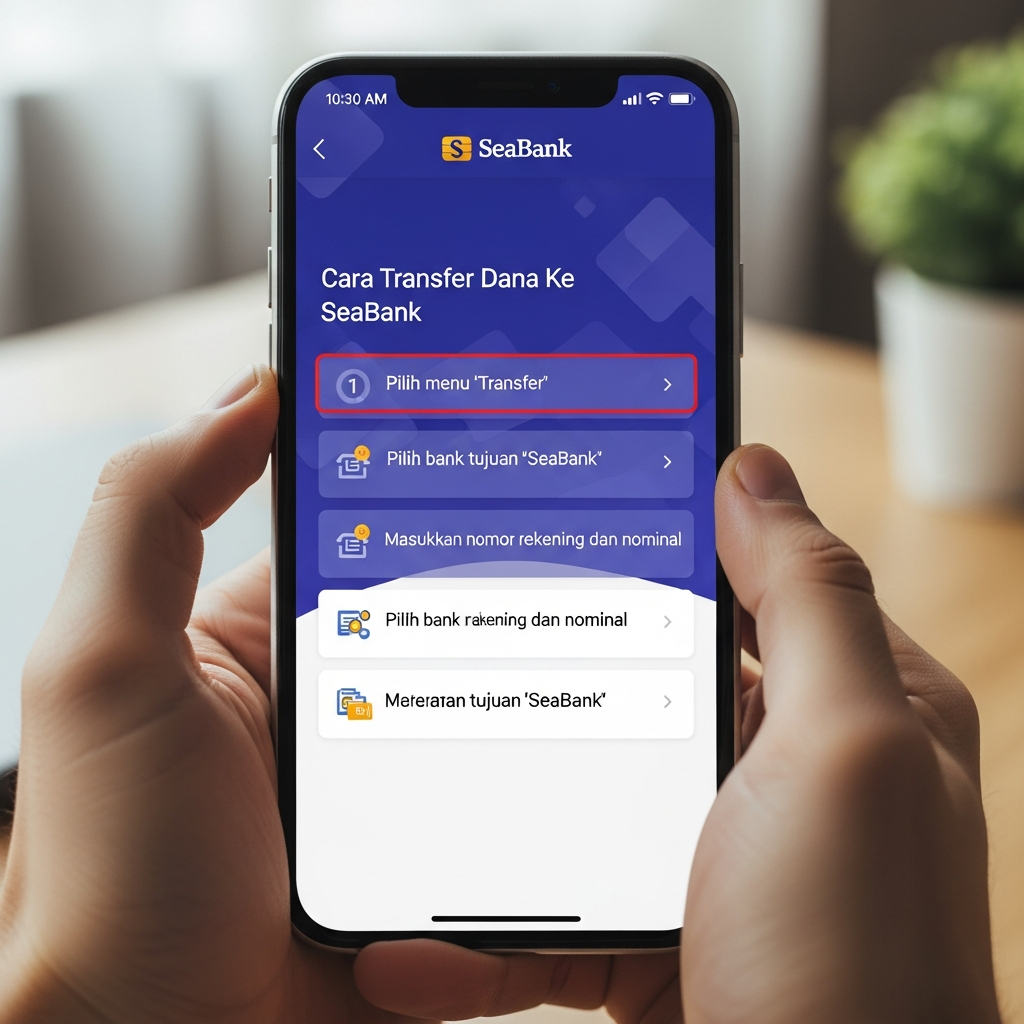 Cara Tranfer Dana Ke Seabank
